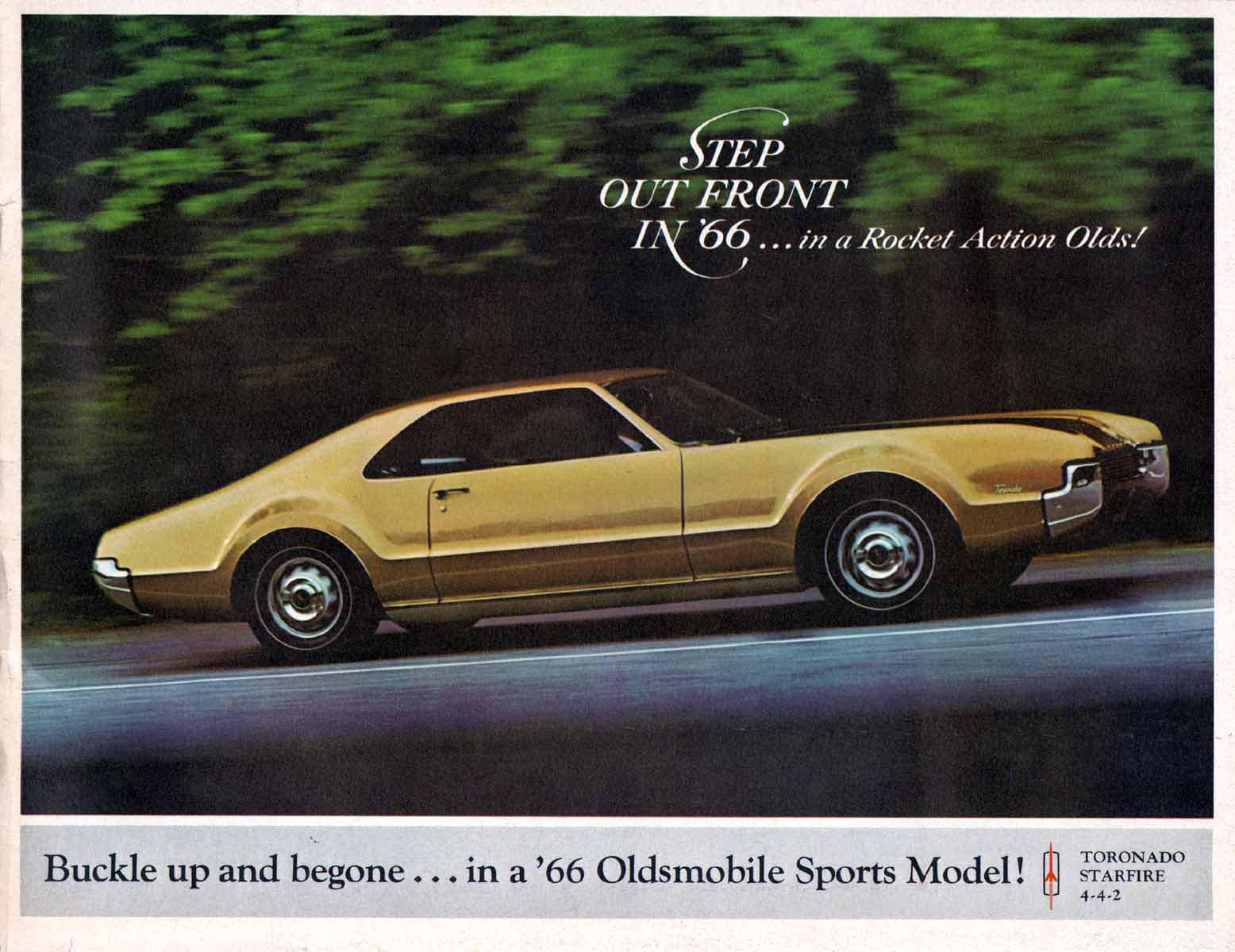 1966 Oldsmobile Sports Cars Brochure Page 6